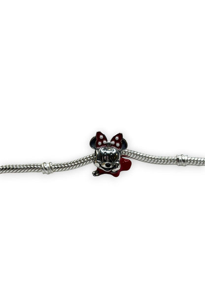 925 Ayar Gümüş Disney Minnie Mouse Charm