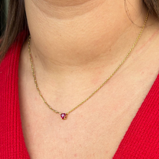 925 Ayar Gümüş Altın Kaplama Zirkon Taşlı Ataç Model Choker Kolye